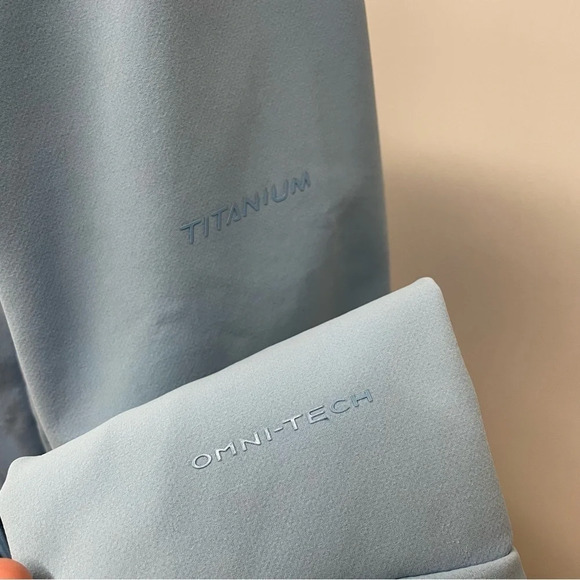 Columbia Titanium Softshell Omni Shield Light Blue Shell Jacket - Picture 7 of 13